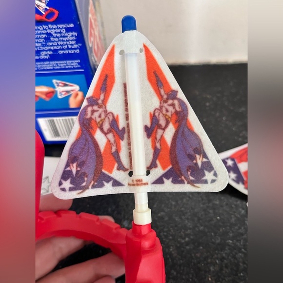 Vintage Super Powers Nerf Wrist Flyer Superfriends Rare - Picture 7 of 8